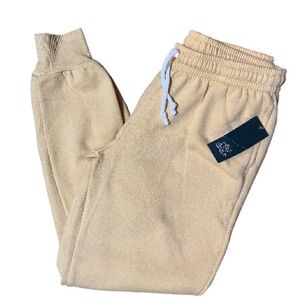 NWT Wild Fable yellow Sweatpants Elastic Waistband Tapered Legs joggers …